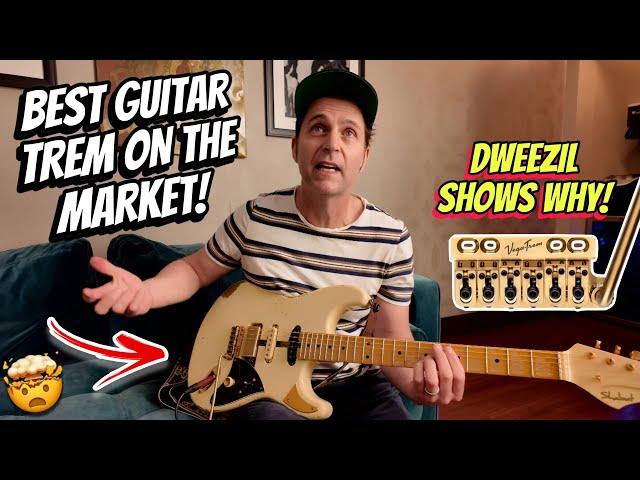 ‼️Dweezil Zappa demo’s one of the best guitar trems on the MARKET and MELTS our faces off! 