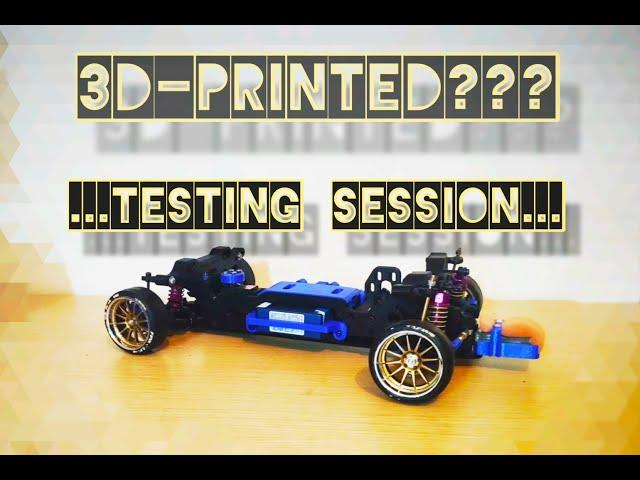 iDrift RWD / the 3d printed rc car -  testing session #1