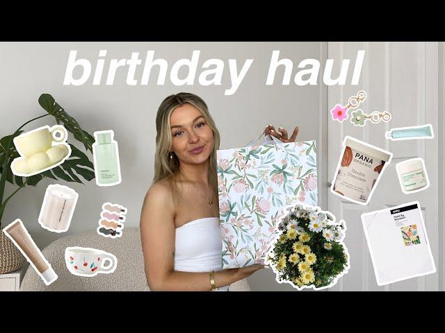 an unexpected BIRTHDAY HAUL  everything i got for my birthday!!