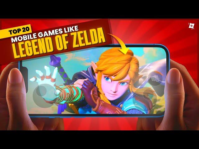 Top 20 Legend of Zelda like mobile games (Android & iOS) | Best Action Adventure RPG Games 2023