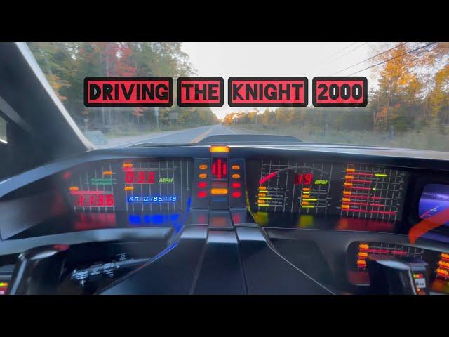 Ride in Knight Rider’s KITT