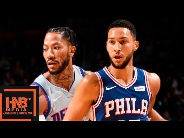 Detroit Pistons vs Philadelphia Sixers - Full Game Highlights | October 26, 2019-20 NBA Season