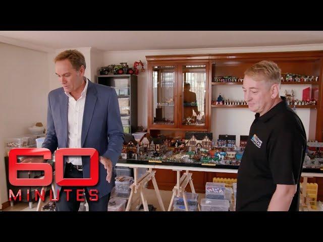 LEGO obsessed man buys 3 bedroom home to store enormous collection| 60 Minutes Australia