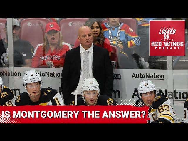 Can Jim Montgomery be the answer behind the bench in Detroit?