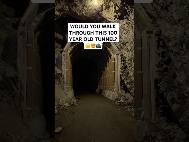 THIS HISTORIC HAND BUILT TUNNEL HAS RE-OPENED AFTER 40 YEARS  #travel #history