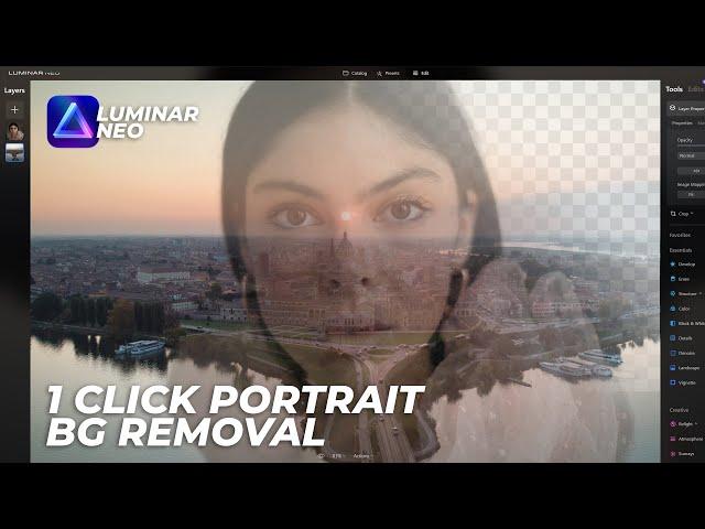 Luminar NEO - Portrait Background Removal with ONE Click!