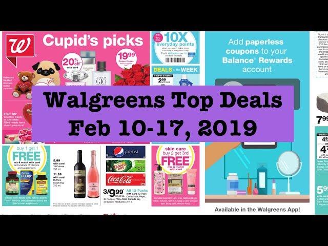 Walgreens Extreme Couponing Top Deals| Feb 10-17, 2019|Cheap Makeup & Food |Beginner Friendly!