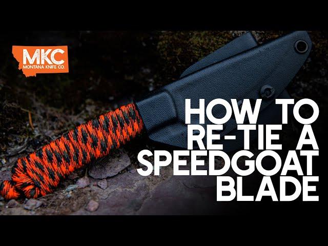 HOW TO RE-TIE A SPEEDGOAT BLADE PARACORD