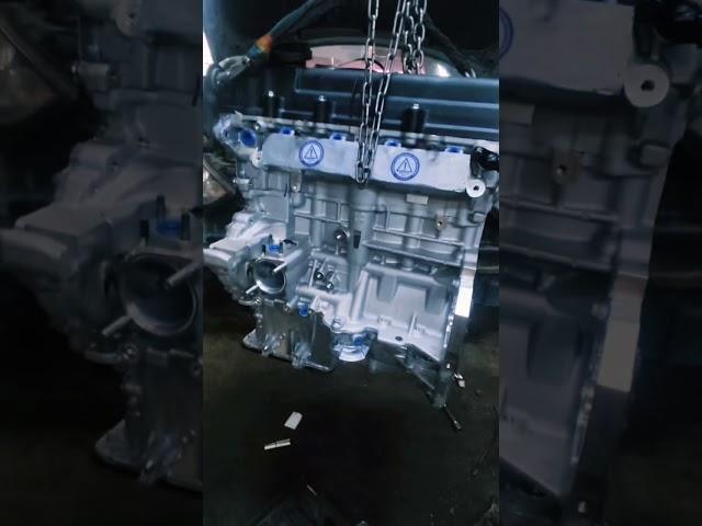 Новый мотор #automobile #ремонт #mechanic
