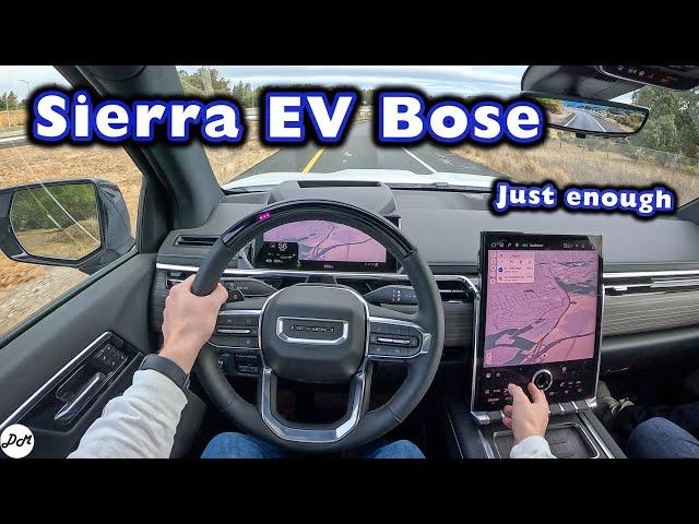 2025 GMC Sierra EV – Bose 7-speaker Sound System Review