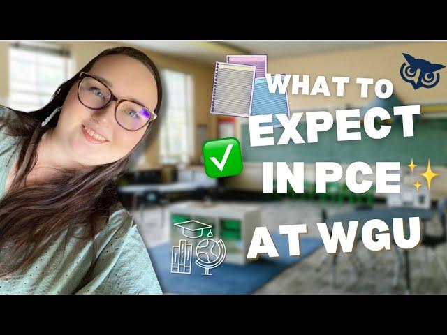 What to Expect in PCE at WGU | FREE Resources