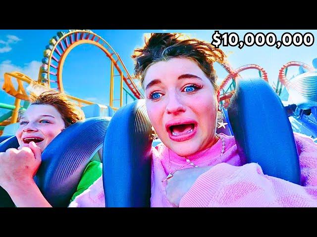 CHEAP VS EXPENSIVE RIDES AT THE THEME PARK w/Norris Nuts