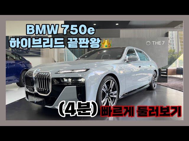 [BMW 최원영] 7시리즈 하이브리드/ 750e / 갖고싶다.. / 둘러보기