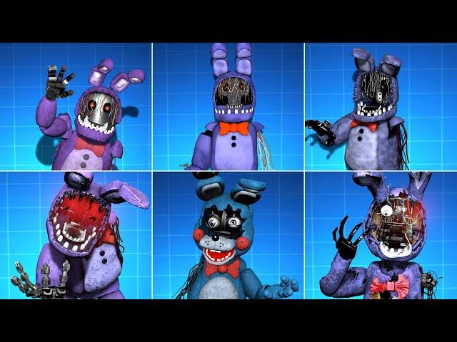 Damaged W. Bonnie Workshop Animation fnaf