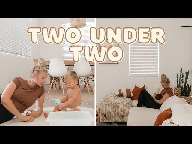 our new normal || ditl vlog of an overwhelmed mom with 2 under 2