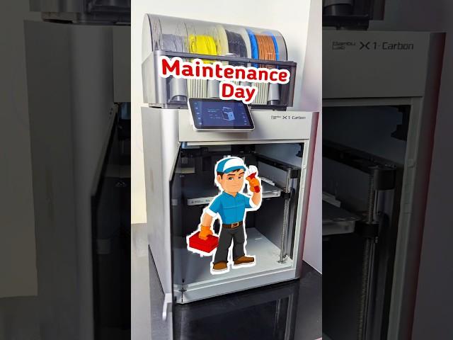 Best Maintenance and cleaning of Bambu Lab X1-Carbon #3d #usefultips #printer