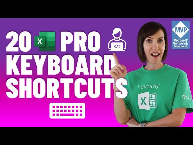 Excel Keyboard Shortcuts Pros Swear By to x10 PRODUCTIVITY