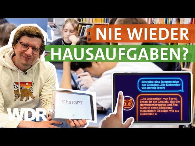 ChatGPT: Wie künstliche Intelligenz die Schule verändern könnte | neuneinhalb | WDR