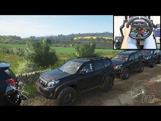 TOYOTA PRADO Land Cruiser - Forza Horizon 4 Online | Logitech g29 gameplay