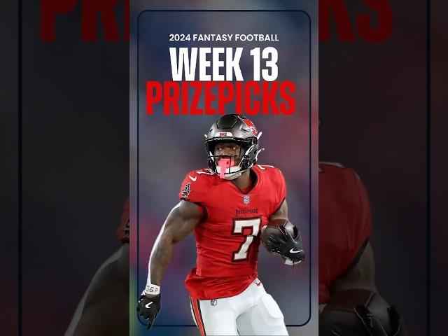Top  PRIZEPICKS Player Predictions for Week 13 of Fantasy Football! #shorts