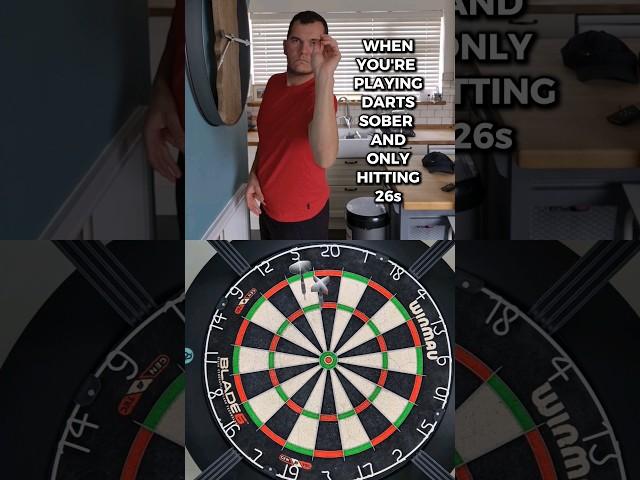 SOBER DARTS!! #DOUBLESHOTOFWHISKEY
