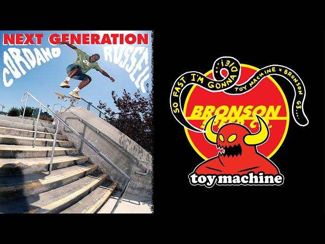 Cordano Russell Puts Down The HAMMER for Bronson X Toy Machine! Behind The AD