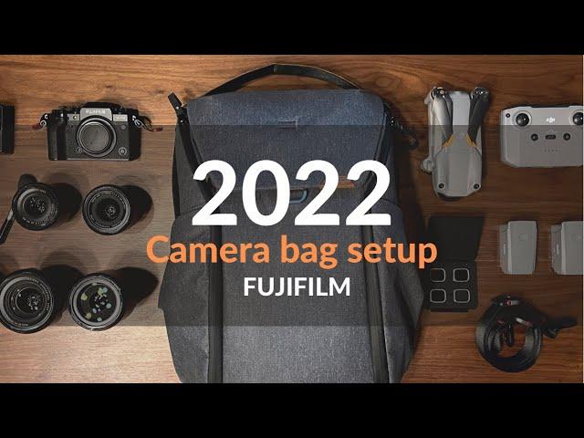 What's in my camera bag 2022 - Watch this if you shoot Fujifilm!