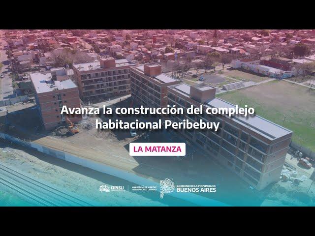 ️Avanza la construcción del Complejo Habitacional Peribebuy en La Matanza