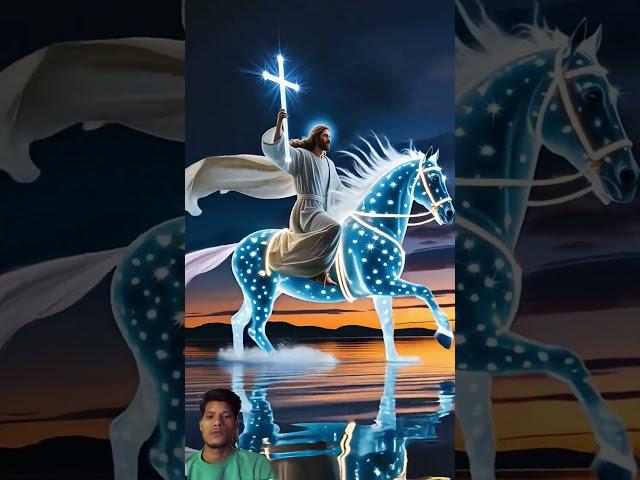 Jesus, The King Returns in Glory, #love #greenscreen #trending #duet #youthchoir #googleplayservice