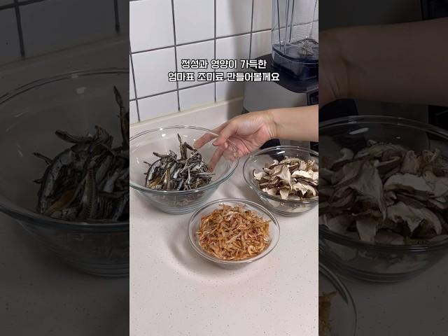 천연조미료 만들기 / 바이타믹스 레시피