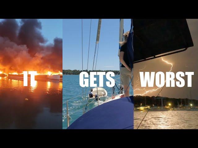 Why we don't like cruising in the MED!!!!! Sailing GOAT Ep 21