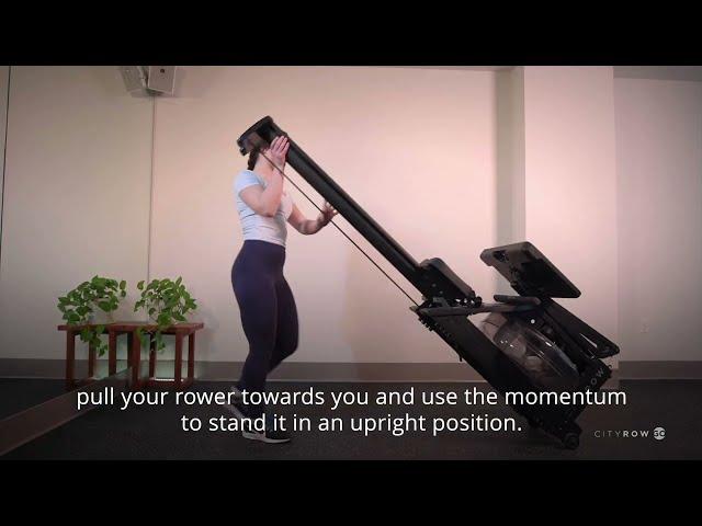 Storing Your CITYROW GO Rower | Fitness Direct