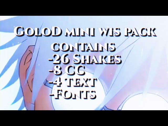 Golod EDITS's mini wis pack | Thanks for support 