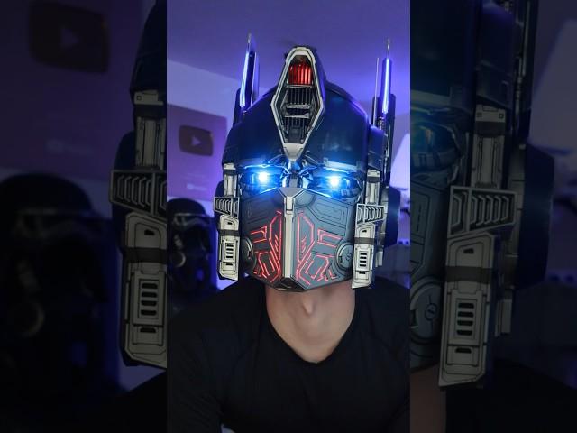 Worlds most realistic Optimus prime helmet. #unboxing #optimusprime #transformers #shortd