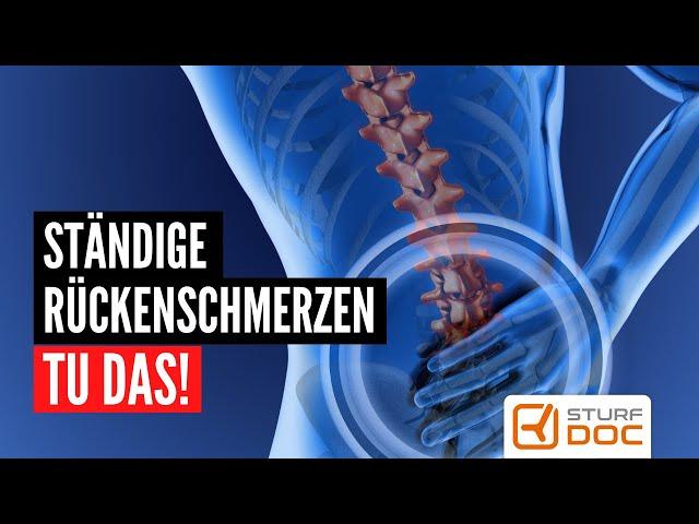 Ständige Rückenscherzen - TU DAS! (auch Last Minute Weihnachtsgeschenkidee)