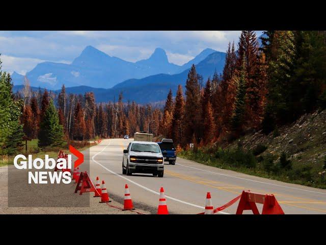 Jasper National Park reopens to tourists 7 weeks after wildfire gutted city