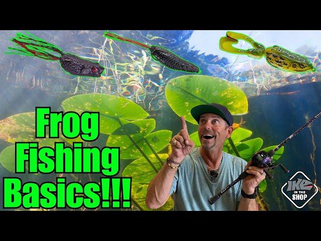 Must Know Tips for Frog Fishing! (The Basics!!!)