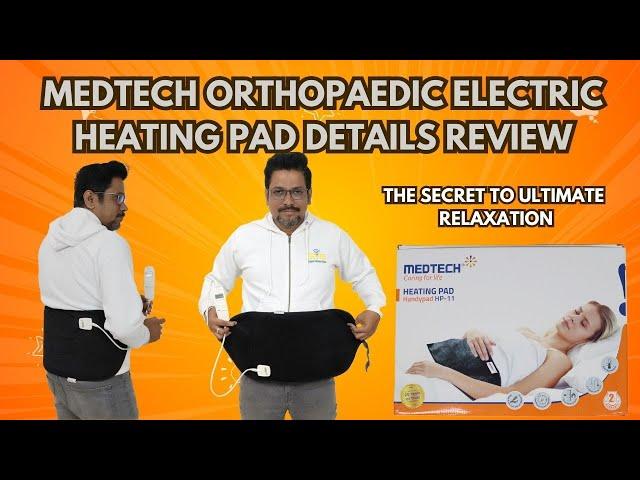 MEDTECH Orthopedic Electric Heating Pad Details Review | The Secret to Ultimate Relaxation?