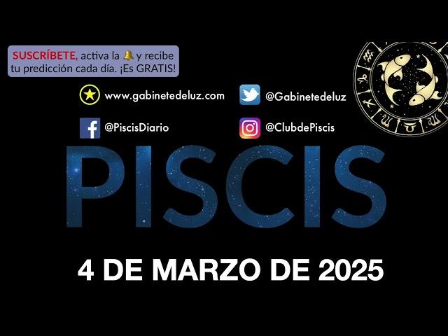 Horóscopo Diario - Piscis - 4 de Marzo de 2025.