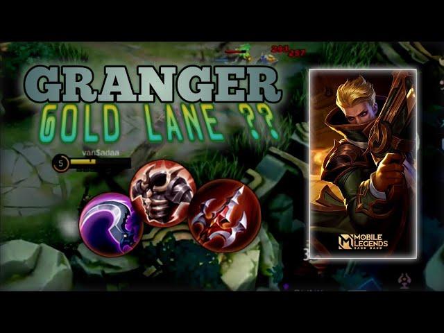 META GRANGER GOLD LANE IS BACK - GAMEPLAY GRANGER - Mobile Legends Indonesia