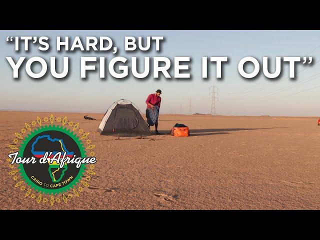 Camping on the Tour d’Afrique