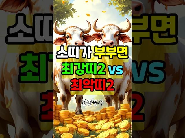 소띠랑 결혼하면 돈복 터지는 띠 2 vs 재물운 막히는 최악의 궁합띠 2