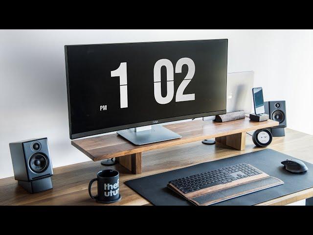 Perfect Productive Workspace – Minimal Office + Desk Tour