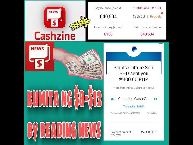 Paano ako kumita ng $8 sa Cashzine | How I Earned $8 on Cashzine |Proof of PayOut