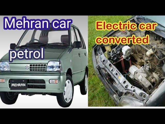 How to convert mehran petrol car to electric car with bldc motor 3000w and lithium batteries