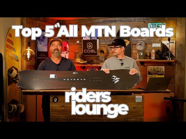 Top 5 All Mountain Snowboards for 2025 ( +1 )