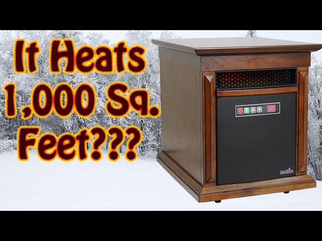 Duraflame Infrared Quartz Space Heater Review - Winterize Your Home