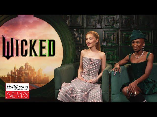 'Wicked' Stars Ariana Grande & Cynthia Erivo Say They'd Love to Reunite on Broadway | THR Interview