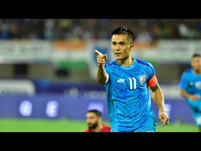 Sunil Chhetri's Goal against Lebanon 