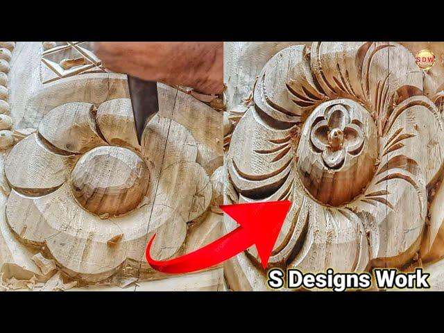 #Beautiful Wood Carving  #Bed Design | #Latest design ideas Video By S Designs Work